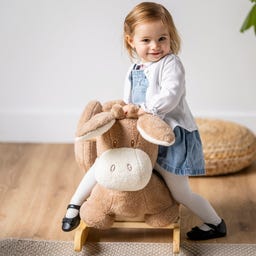 Nattou Teddy Schaukeltier Teddy Esel beige - 1 Stk