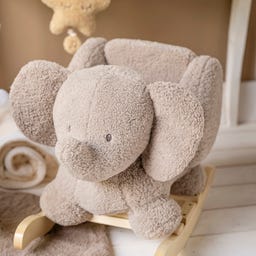 Nattou Teddy Schaukeltier Teddy Elefant taupe - 1 Stk