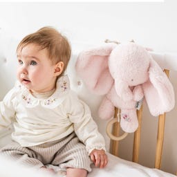 Nattou Fanfan Spieluhr Elefant rosa - 1 Stk