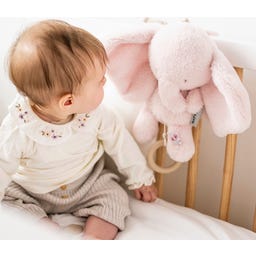 Nattou Fanfan Spieluhr Elefant rosa - 1 Stk