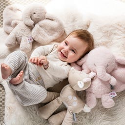 Nattou Fanfan Kuscheltier Elefant Sand - 1 Stk