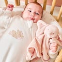 Nattou Fanfan Kuscheltuch Elefant rosa - 1 Stk