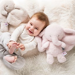 Nattou Fanfan Kuscheltier Elefant rosa - 1 Stk