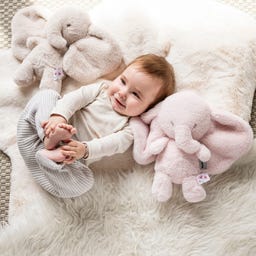 Nattou Fanfan Kuscheltier Elefant rosa - 1 Stk