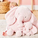 Fanfan Maxi-Kuscheltier Elefant rosa 60cm - 1 Stk