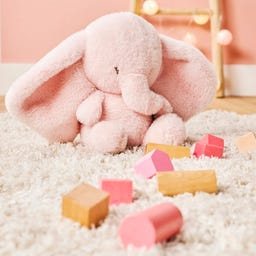 Nattou Fanfan Kuscheltier Elefant rosa - 1 Stk