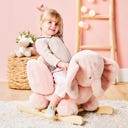 Nattou Fanfan Schaukeltier Elefant altpink - 1 Stk