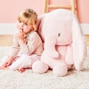 Fanfan Maxi-Kuscheltier Elefant rosa 60cm - 1 Stk