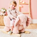 Nattou Fanfan Schaukeltier Elefant altpink - 1 Stk