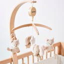 Nattou Flo, Ernest & Oli Mobile mit Holz - 1 Stk