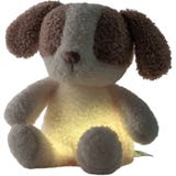 Mini  Kuscheltier Hund Nachtlicht Teddy Vanilla