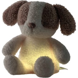 Mini  Kuscheltier Hund Nachtlicht Teddy Vanilla - 1 Stk