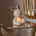 Mini  Kuscheltier Hase Nachtlicht Teddy Vanilla - 1 Stk