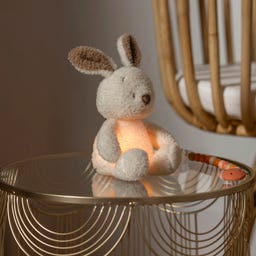 Mini  Kuscheltier Hase Nachtlicht Teddy Vanilla - 1 Stk