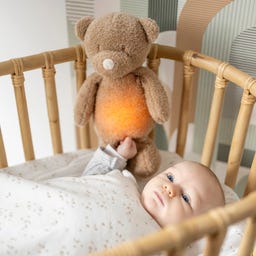 Sleepy Bär Kuscheltier Nachtlicht Teddy braun - 1 Stk