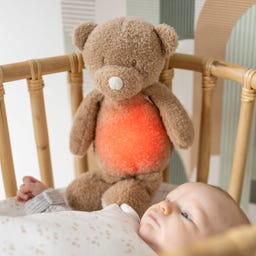 Sleepy Bär Kuscheltier Nachtlicht Teddy braun - 1 Stk