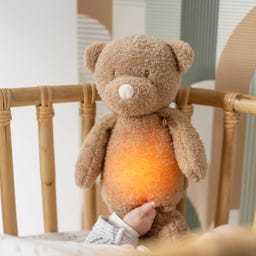 Sleepy Bär Kuscheltier Nachtlicht Teddy braun - 1 Stk