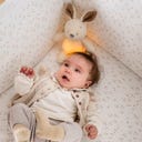 Mini  Kuscheltier Hase Nachtlicht Teddy Vanilla - 1 Stk