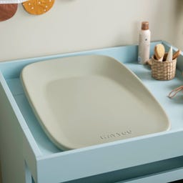 Nattou Care SOFTY Wickelauflage 70x50 grün - 1 Stk