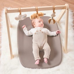 Nattou Care SOFTY Wickelauflage 70x50 taupe - 1 Stk