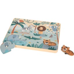 small foot Setzpuzzle Tierlaute „Safari“ - 1 Stk