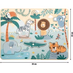 small foot Setzpuzzle Tierlaute „Safari“ - 1 Stk