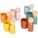 small foot Montessori Sorting Beaker with Figures - 1 Pc