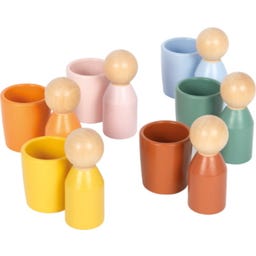 small foot Montessori Sorting Beaker with Figures - 1 Pc