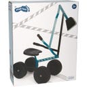 small foot Bagger mit Rädern blau - 1 Stk
