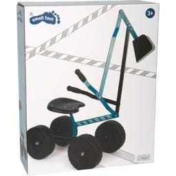 small foot Bagger mit Rädern blau - 1 Stk