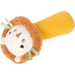 Babyspielzeug kleine Rassel & Stoffgreifling „Little Lion“ - 1 Stk