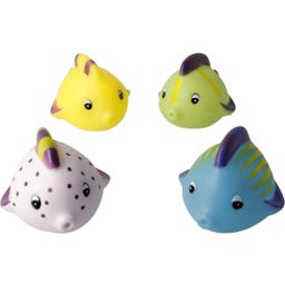 Beauty Baby Schwimmende Badetiere Fische - 4 Stk