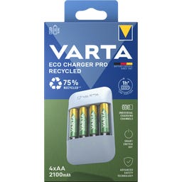 Eco Charger Pro Recycled 4x AA 56816 2100mAh - 1 pz.