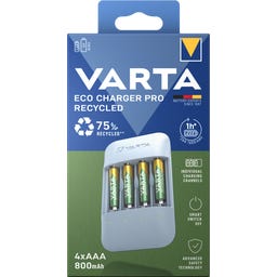 Eco Charger Pro Recycled 4x AAA 56813 800mAh