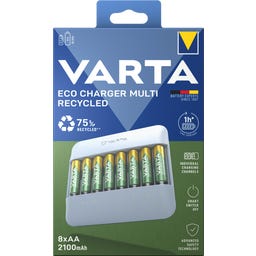 Eco Charger Multi Recycled 8x AA 56816 2100mAh