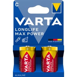 VARTA LONGLIFE Max Power C Blister 2 - 1 pack