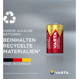 VARTA LONGLIFE Max Power D Blister 2 - 1 pack