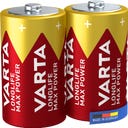 VARTA LONGLIFE Max Power D Blister 2 - 1 pack