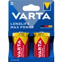 VARTA LONGLIFE Max Power D Blister 2 - 1 pack