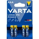 VARTA LONGLIFE Power AAA Blister - 4 Stuks - 4 stuks