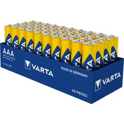 VARTA LONGLIFE Power AAA Tray 40 - 1 pack