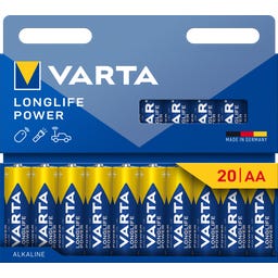 VARTA LONGLIFE Power AA Pack 20 - 1 pack