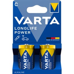 VARTA LONGLIFE Power C Blister 2 - 1 pack