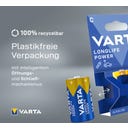 VARTA LONGLIFE Power C Blister 4 - 1 pack