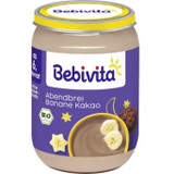 Bebivita Bio Babygläschen Abendbrei Banane Kakao