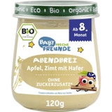 Bio Gläschen Abendbrei Apfel, Zimt mit Hafer