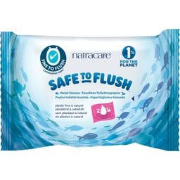 Natracare Carta Igienica Umidificata Safe to Flush - 30 pezzi
