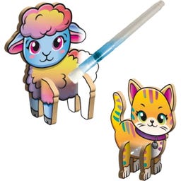 Create N Colour Animali della Fattoria - Gatto e Agnello - 1 pz.
