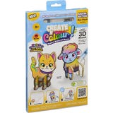 Create N Colour Bauernhoftiere - Katze + Lamm