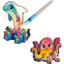 Create N Colour Animali Marini - Delfino e Polpo - 1 pz.